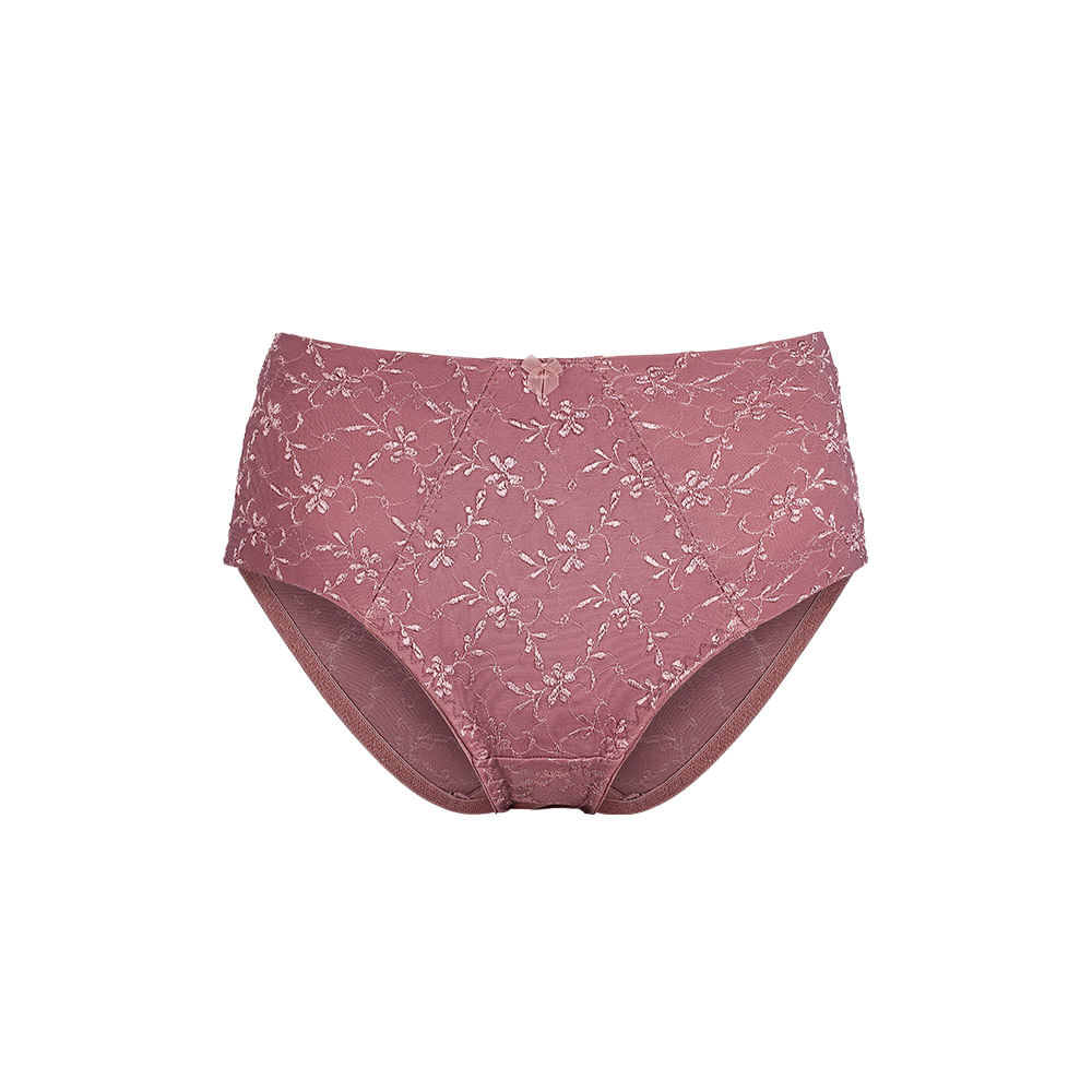 Calcinha Com Reforço Frontal Merlot ROSE PASSÉ