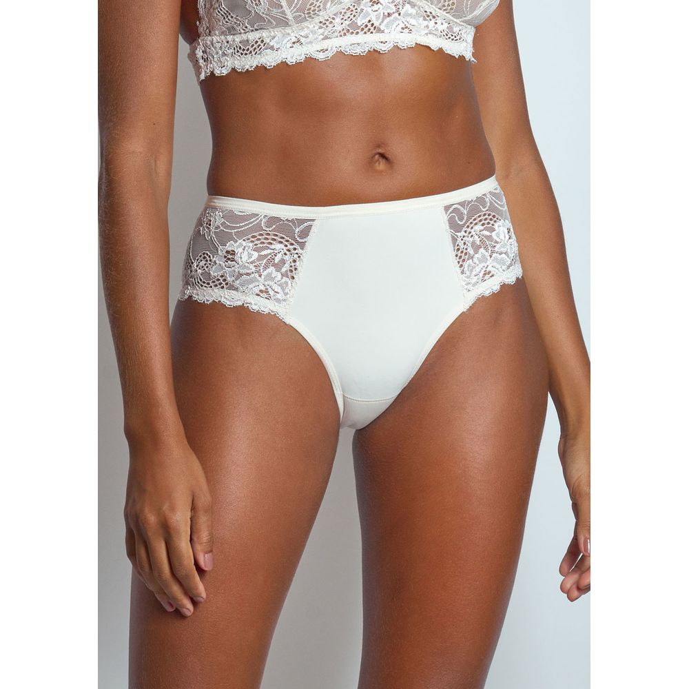 Calcinha Biquíni Lateral Em Renda Jasmine PERLE