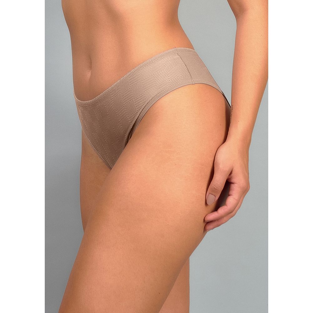Calcinha Biquíni Açores BEIGE FONCÉ