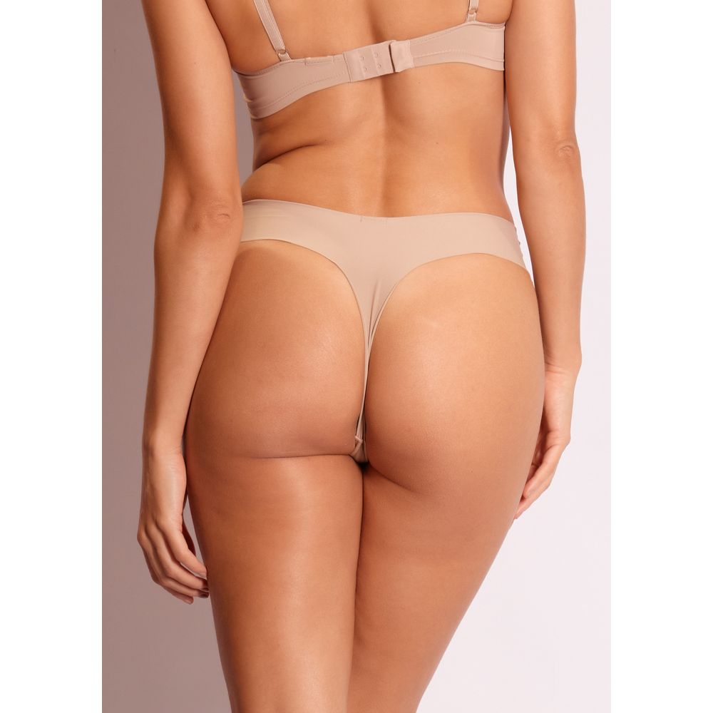 Calcinha Fio Sweet Skin  BEIGE FONCÉ