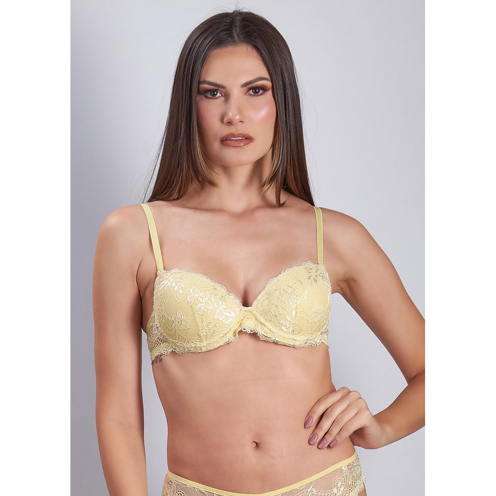 Sutiã Tradicional Com Bojo Jasmine AMARILLO