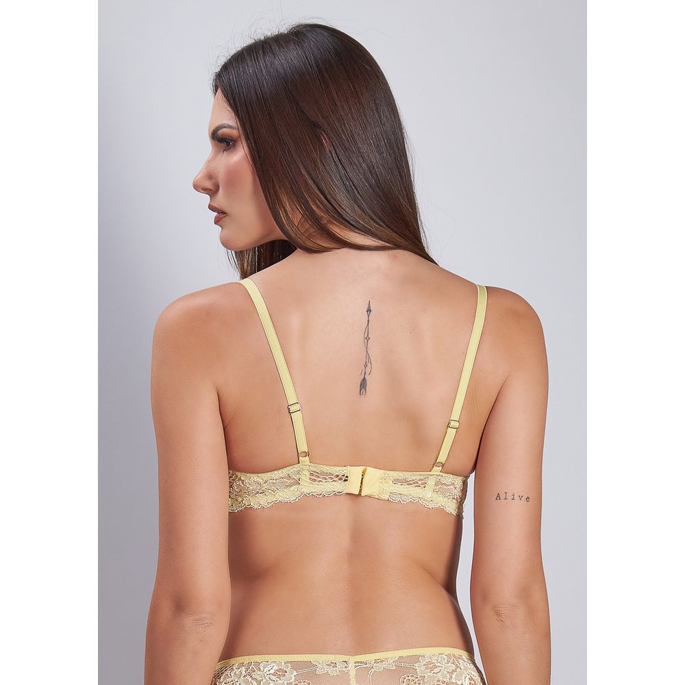 Sutiã Tradicional Com Bojo Jasmine AMARILLO