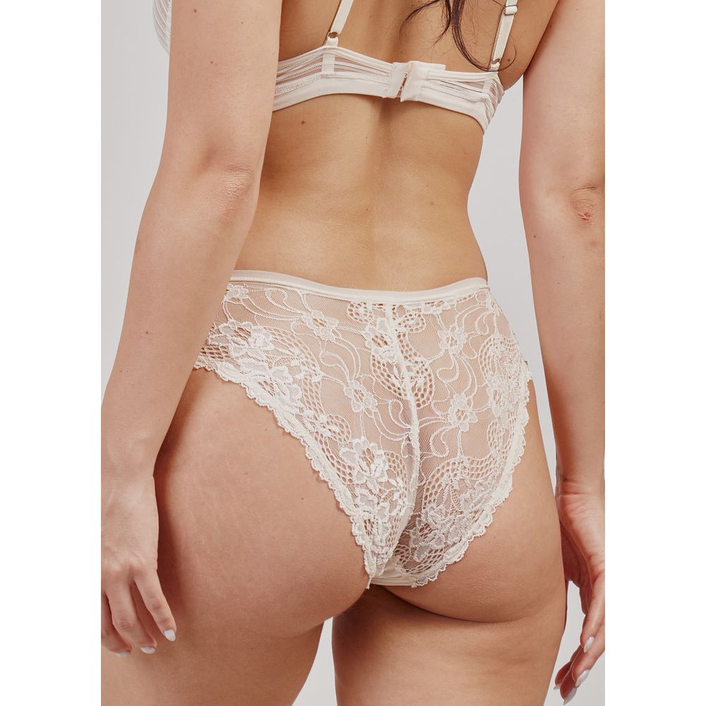 Calcinha Biquini em Tule e Renda Genevieve PERLE