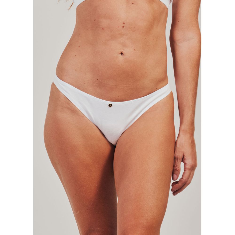 Calcinha Tanga Algodão Egípicio Cleo BRANCO