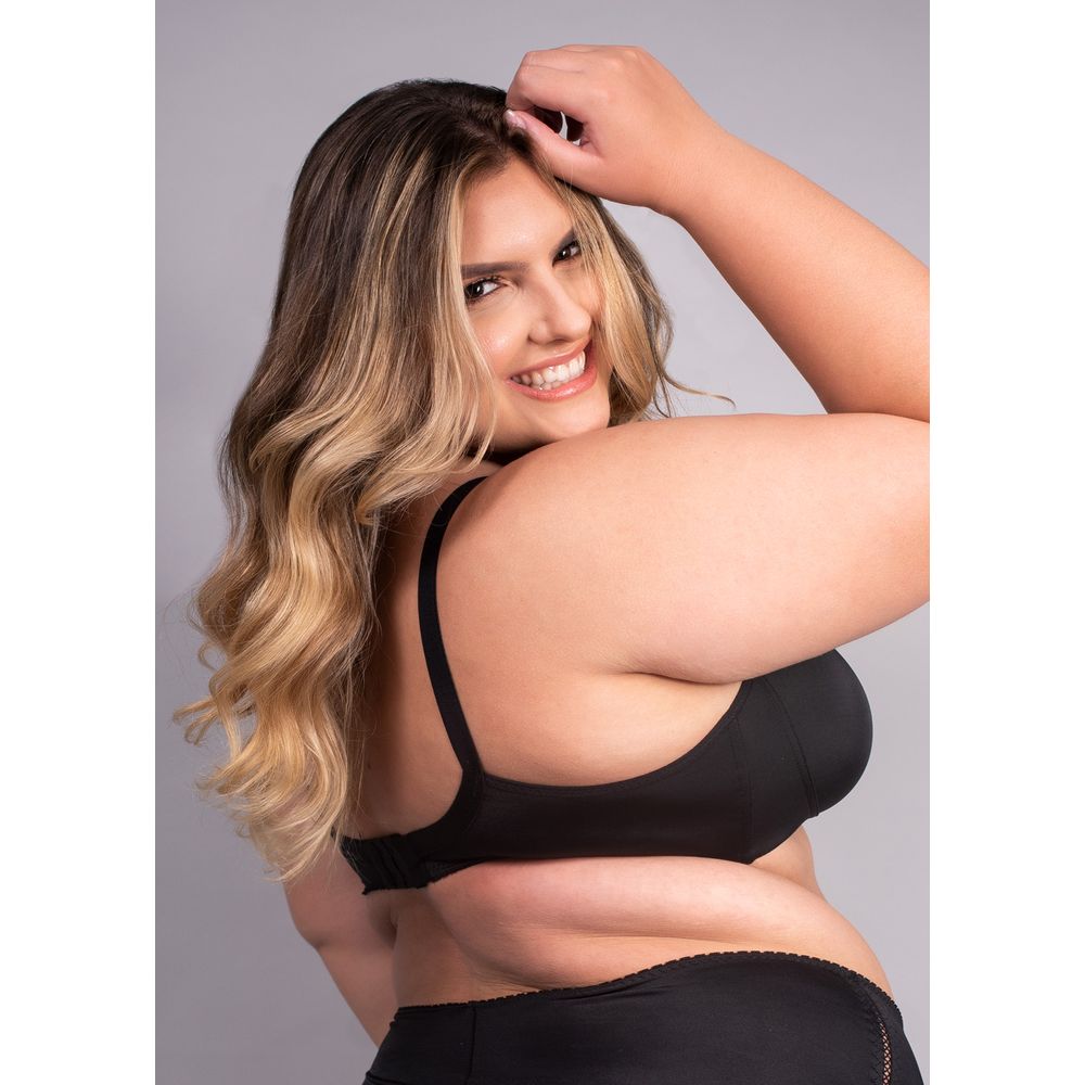 Sutiã Triângulo Sem Bojo Elegance PRETO