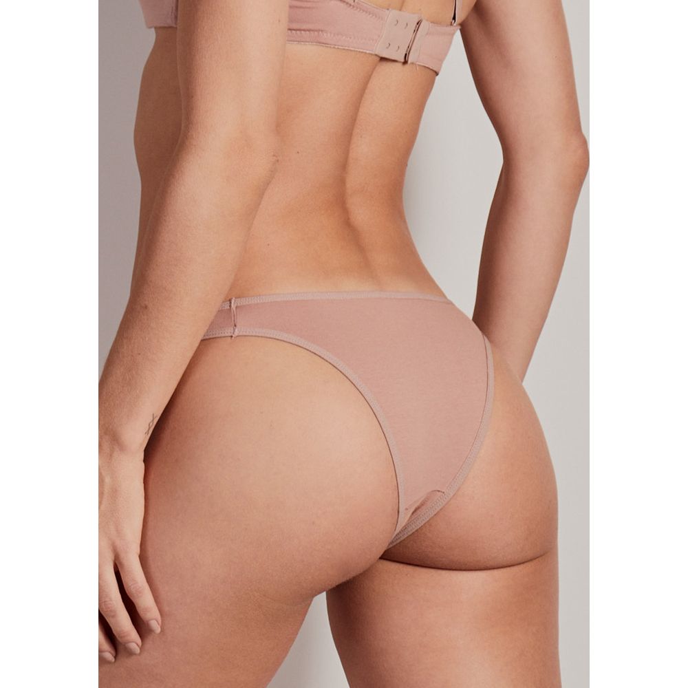 Calcinha Tanga Algodão Com Fio LYCRA® CASTANHA