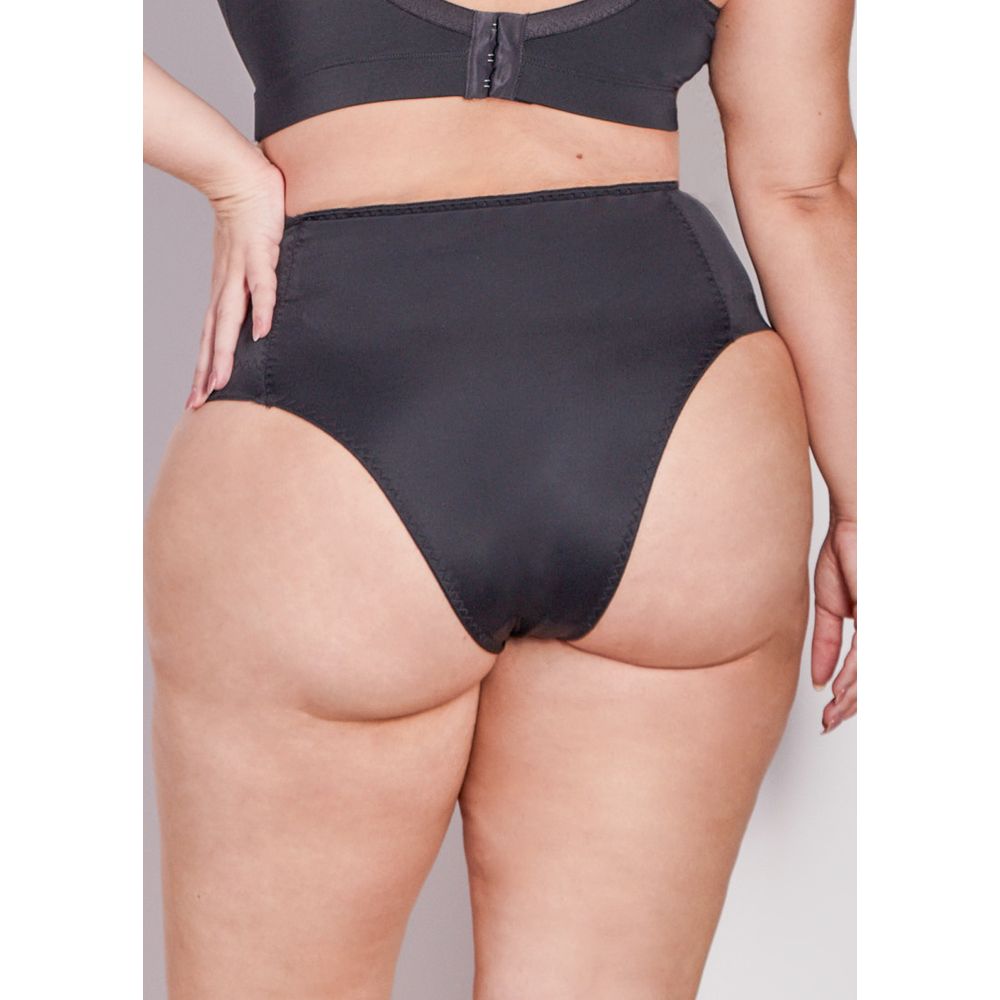 Calcinha Modeladora Cintura Alta Elegance PRETO