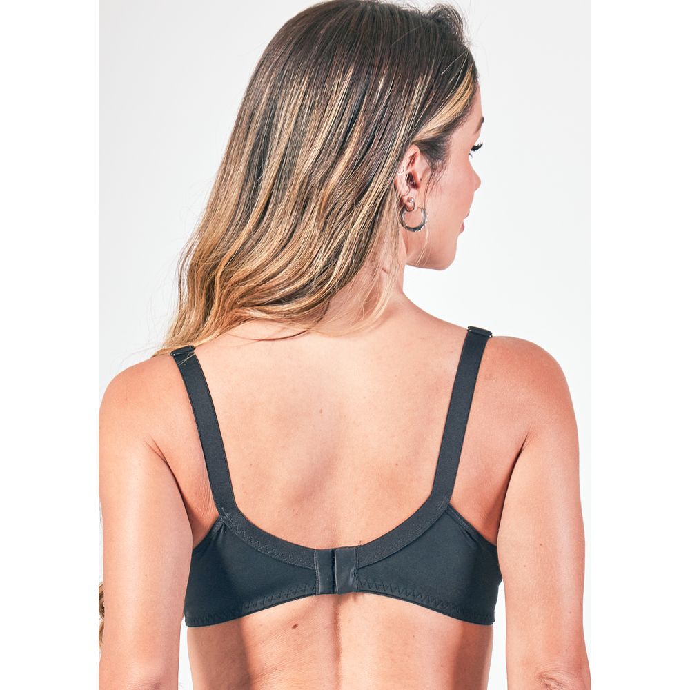 Sutiã Bojo Estruturado com Aro Pin Up Plus PRETO