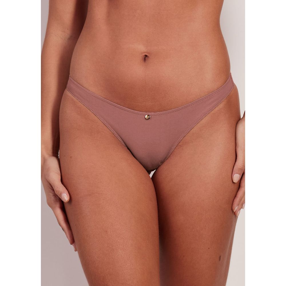 Calcinha Tanga Algodão Egípicio Cleo ARGILE ROSÉE
