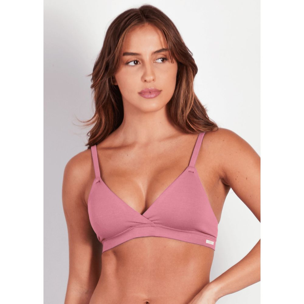 Kit 3 Sutiãs Triângulo Cleo PINK ATOBÁ