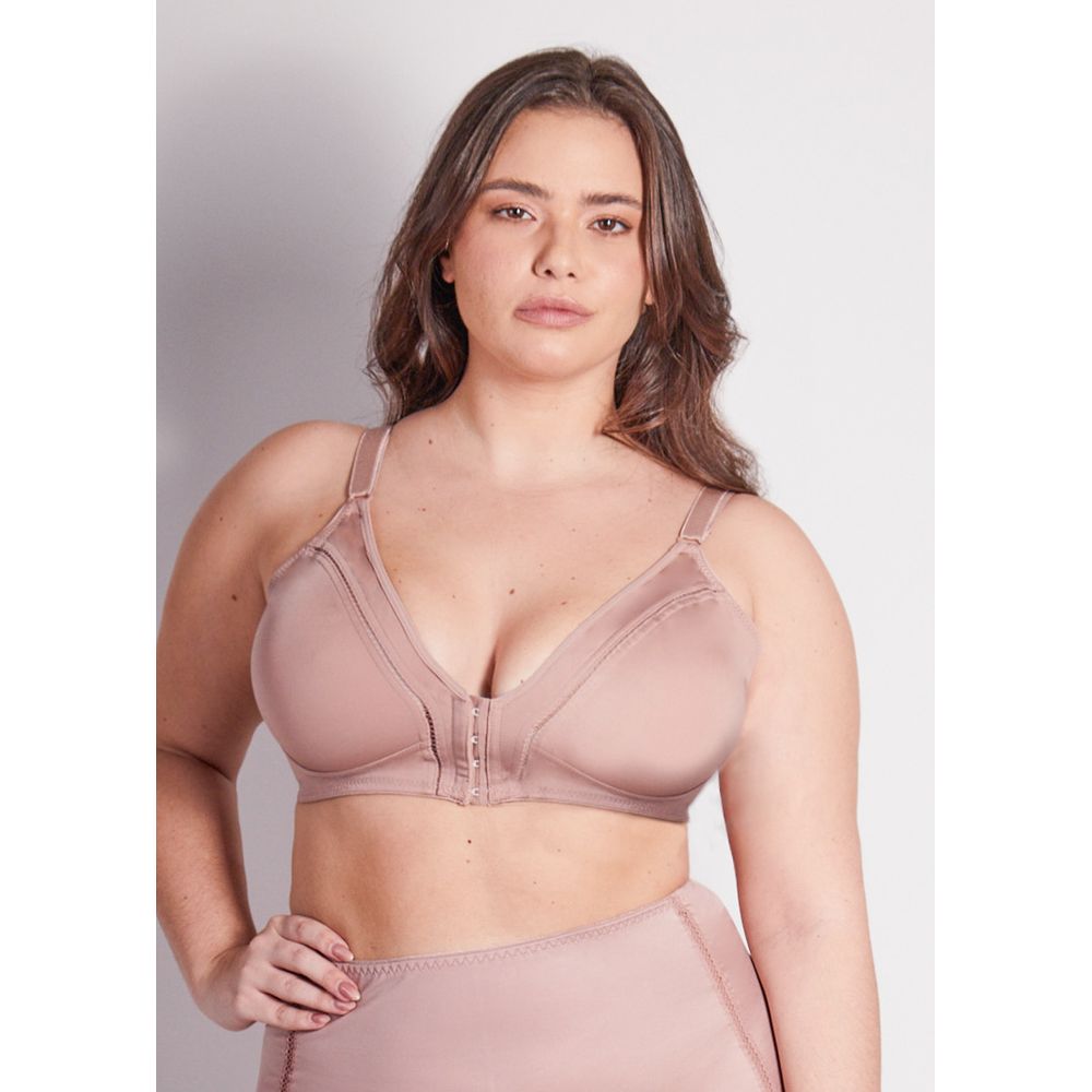 Sutiã Modelador Cobertura Total Elegance CASTANHA