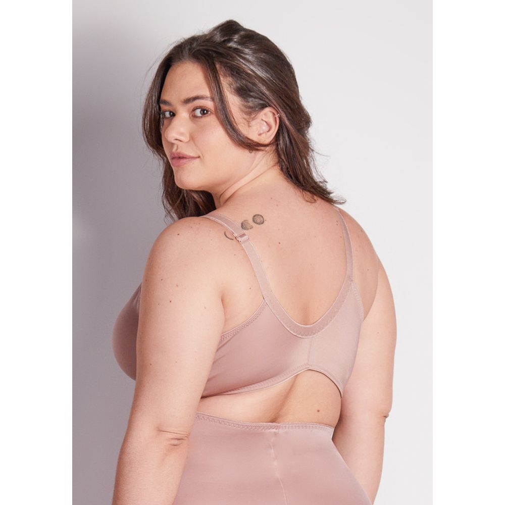Sutiã Modelador Cobertura Total Elegance CASTANHA