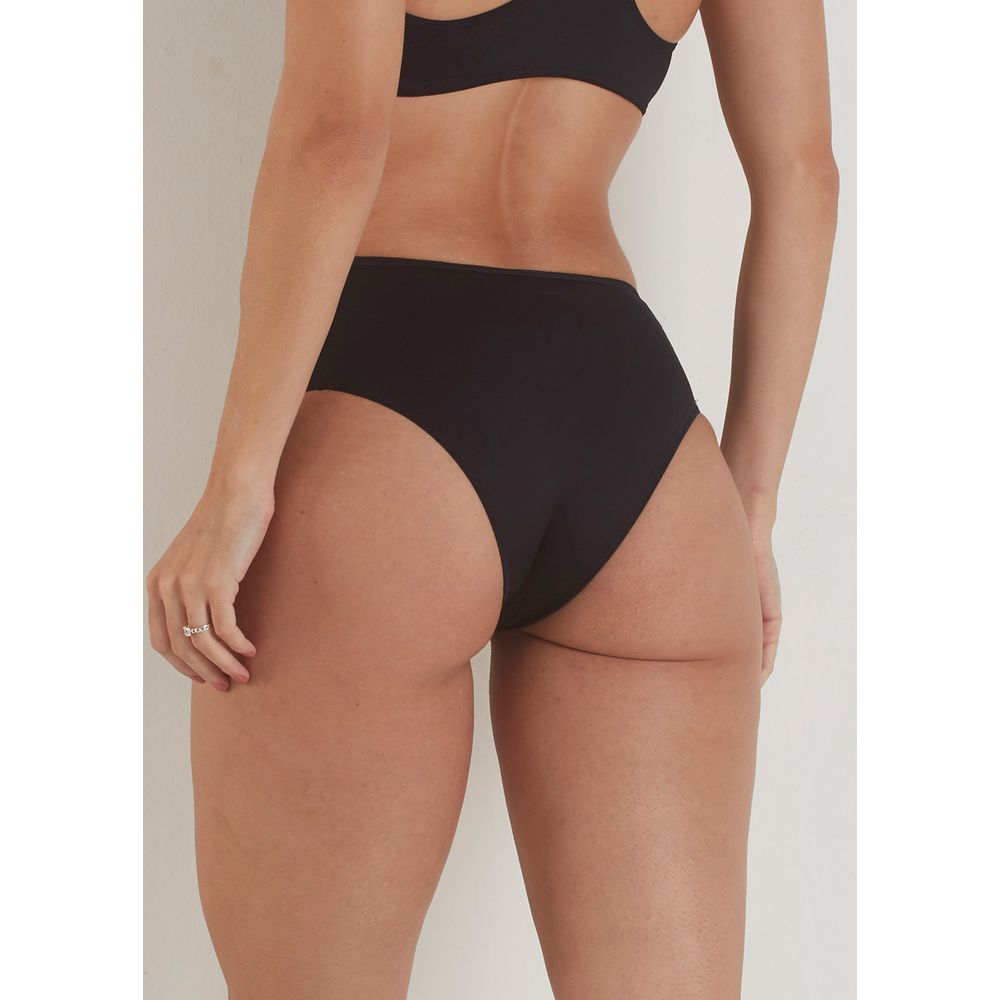 Calcinha Cintura Alta Everyday PRETO