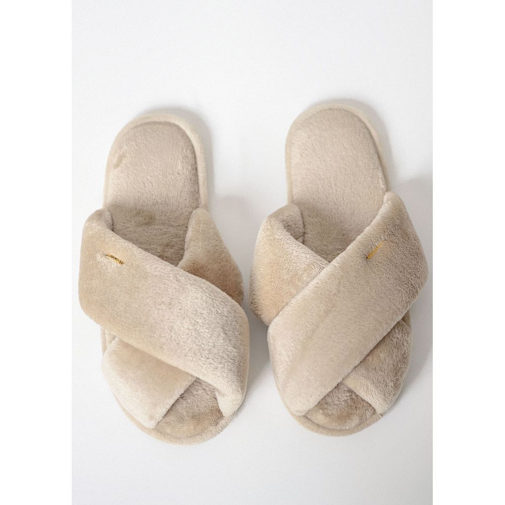 Pantufa Flex Puff Coleção Lola BEIGE FONCÉ