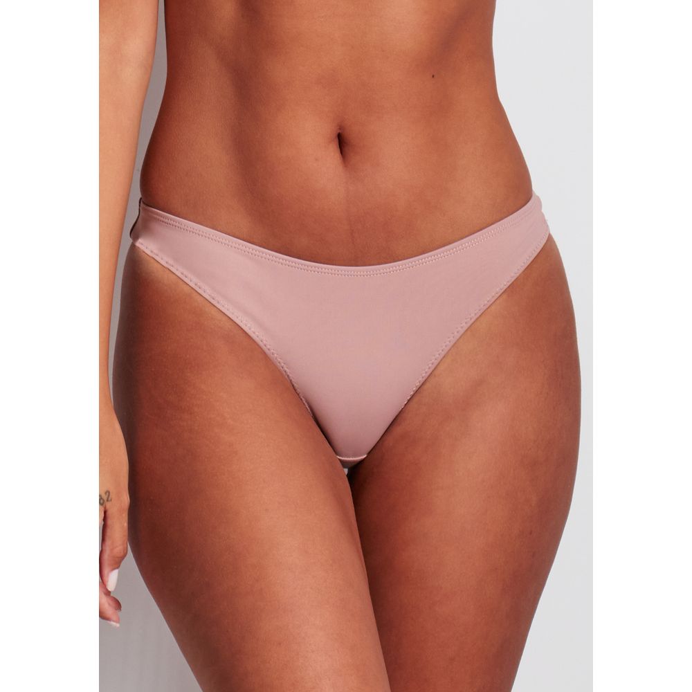 Calcinha Tanga Fio Em Microfibra Everyday CASTANHA