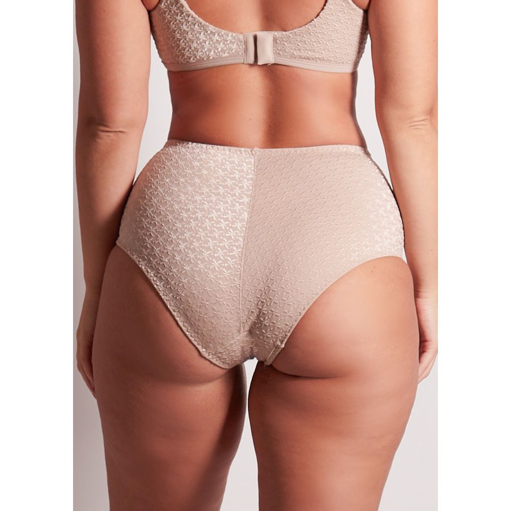 Calcinha Cintura Alta Nordic BEIGE FONCÉ