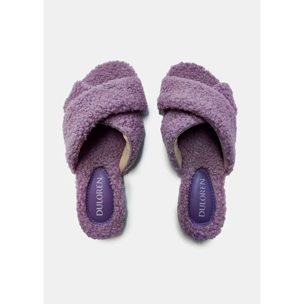 Pantufa Cruzada Maitê LAVANDA