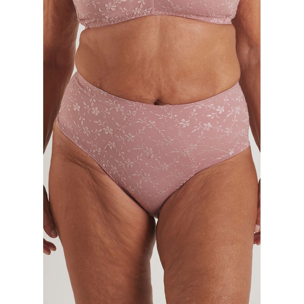 Calcinha Com Reforço Frontal Merlot ROSE PASSÉ