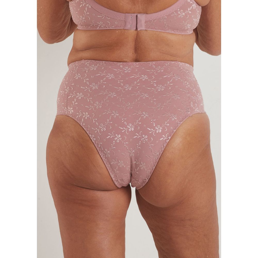Calcinha Com Reforço Frontal Merlot ROSE PASSÉ