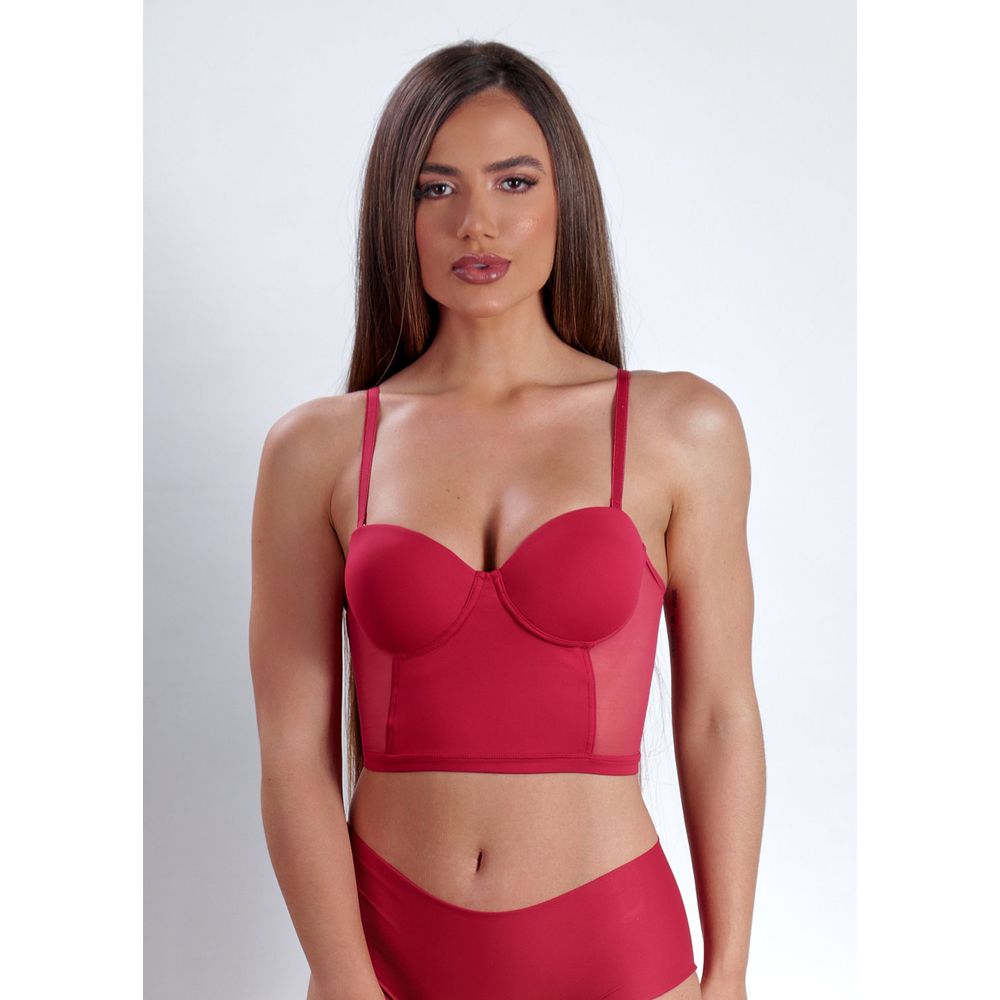 Top Cropped Alegra CEREJA