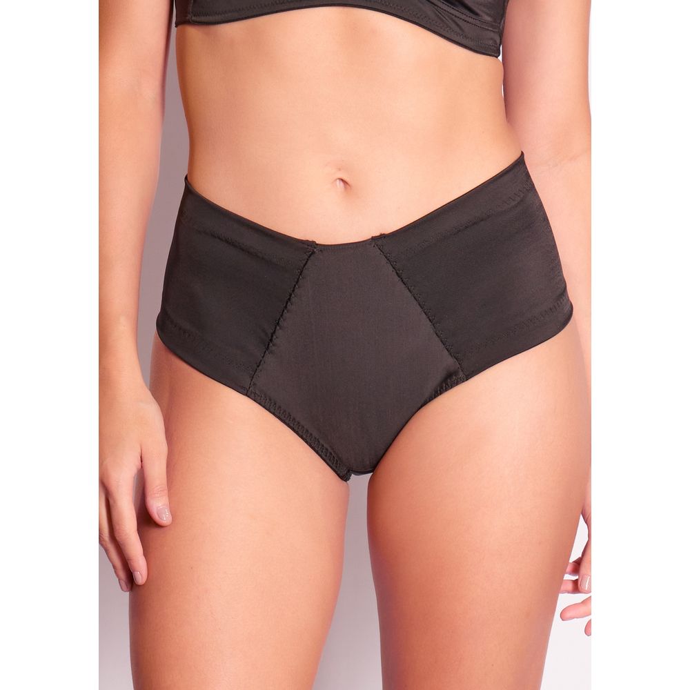 Calcinha Modeladora Cintura Alta Elegance PRETO