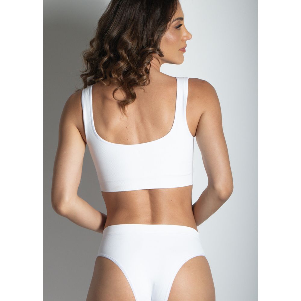 Top Duplo Liberty BRANCO
