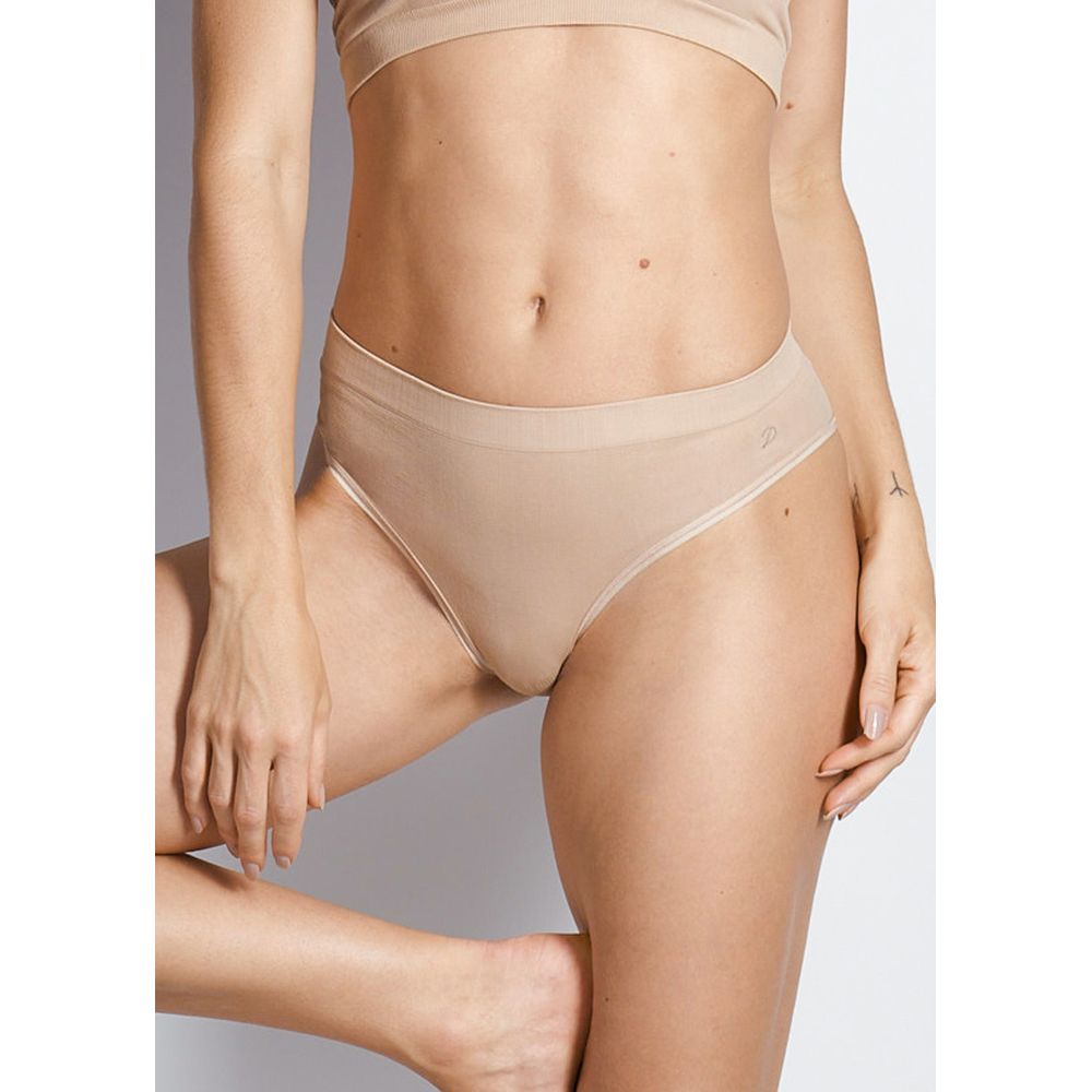 Calcinha Tanga Liberty BEIGE FONCÉ