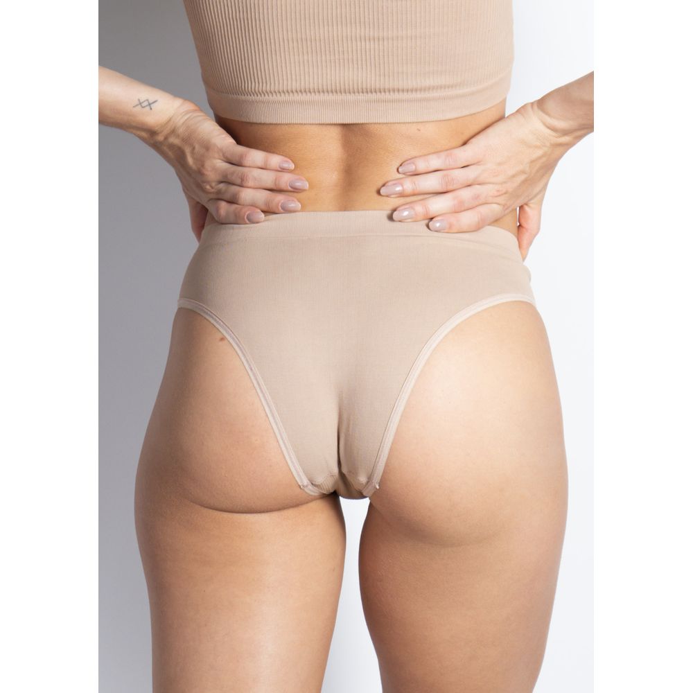 Calcinha Tanga Liberty BEIGE FONCÉ