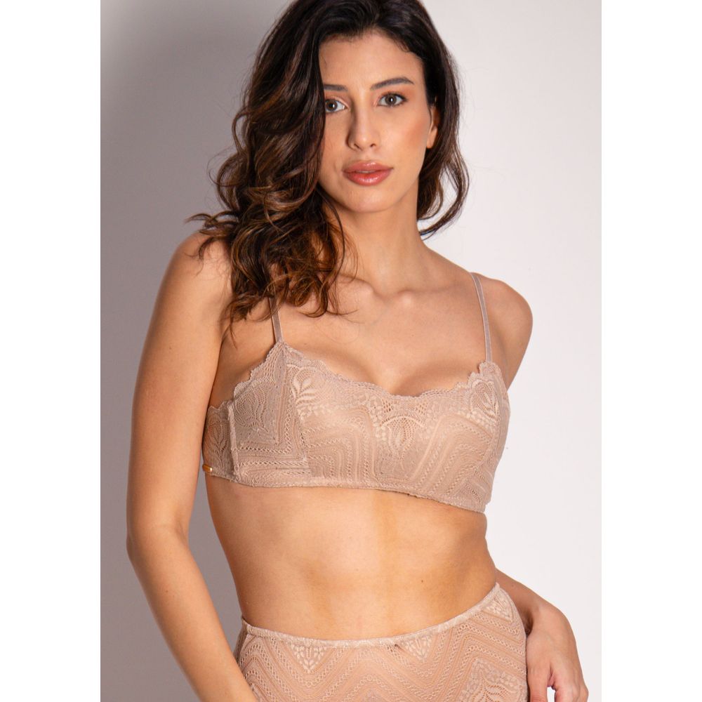 Sutiã Balconet Com Bojo Supreme Anatomic Bia BEIGE FONCÉ