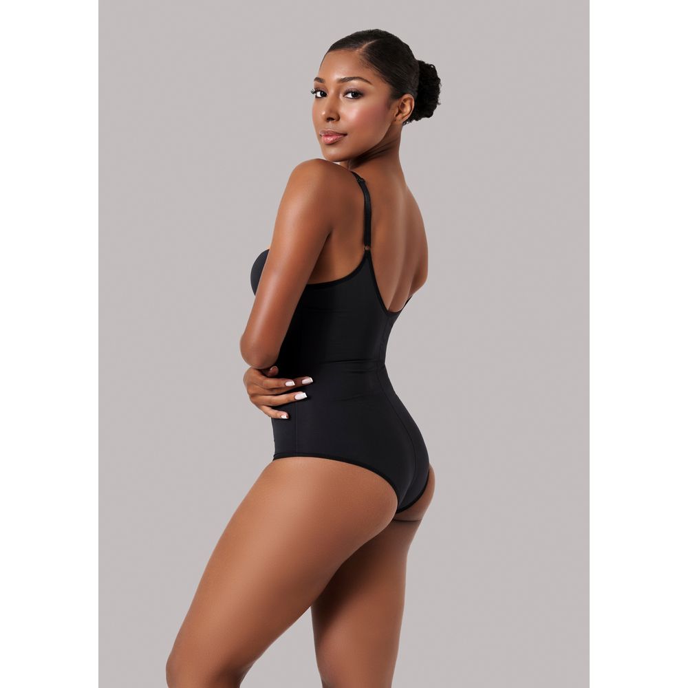 Modelador Com Zíper Frontal Vi Lingerie PRETO