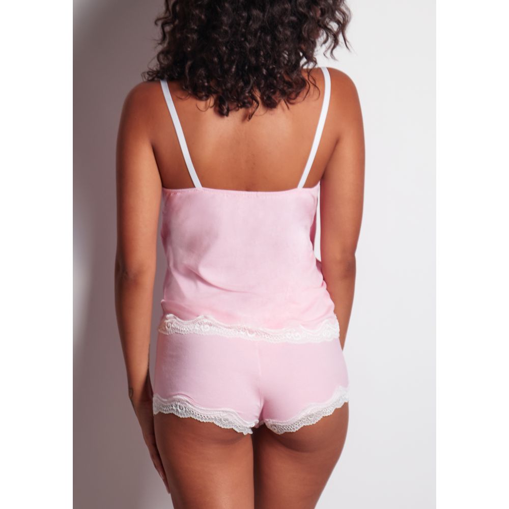 Shortdoll Em Viscose Jessy ROSA CLARO