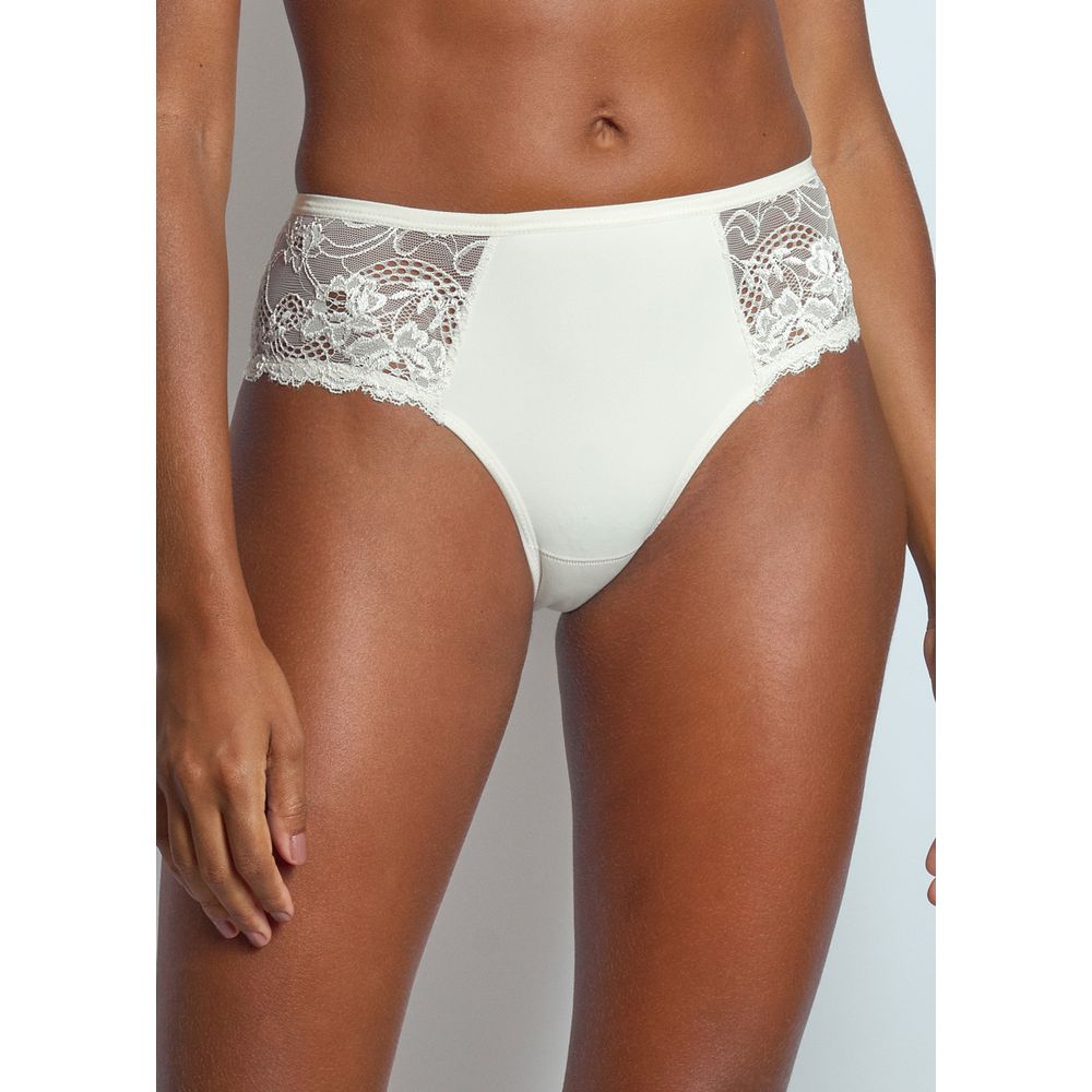 Calcinha Biquíni Lateral Em Renda Jasmine PERLE