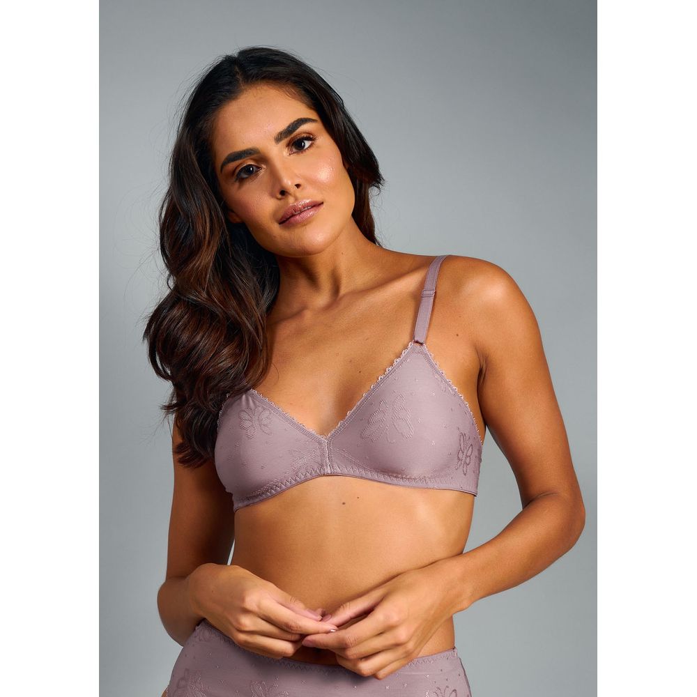 Kit 2 Sutiãs Triângulo Sem Bojo e Aro Jéssica BERINJELA