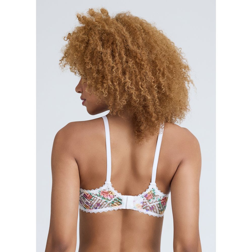 Sutiã Top Sem Bojo em Renda Blossom ESTAMPADO