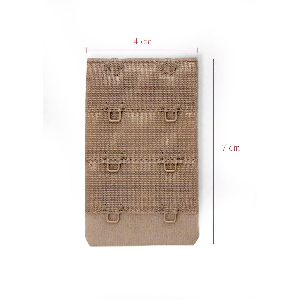 Extensor Largo de 2 Colchetes
 BEIGE FONCÉ