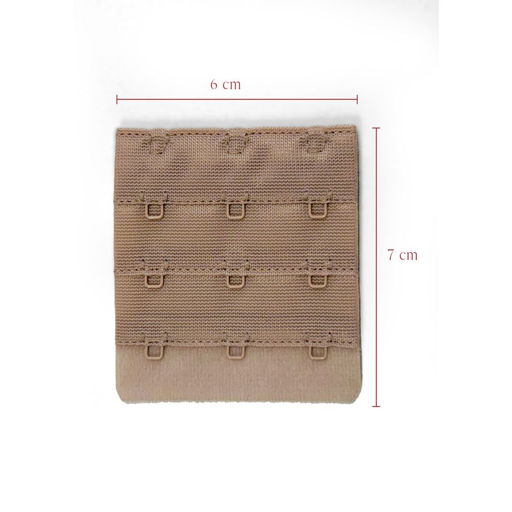 Extensor Largo de 3 Colchetes
 BEIGE FONCÉ