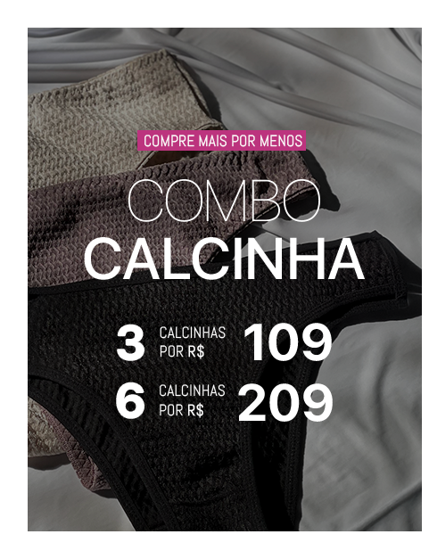 Combo Calcinha 