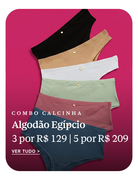 Combo Algodão Egípcio